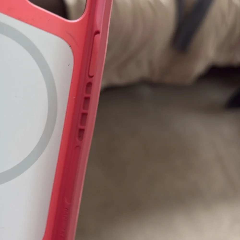 Otter box iPhone 12 pink good used condition